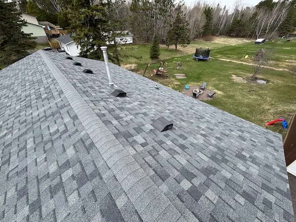 completed exterior work project in Duluth area